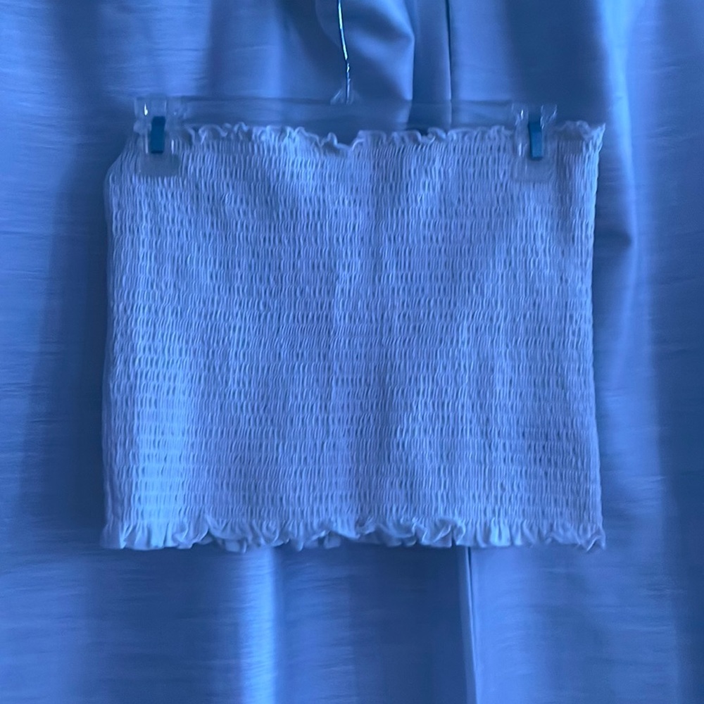 H&M Strapless Cropped Top